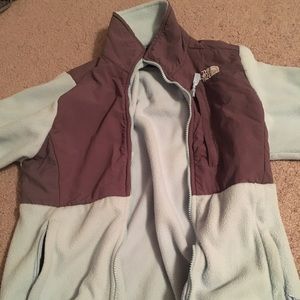 Women’s Small light blue North Face Jacket